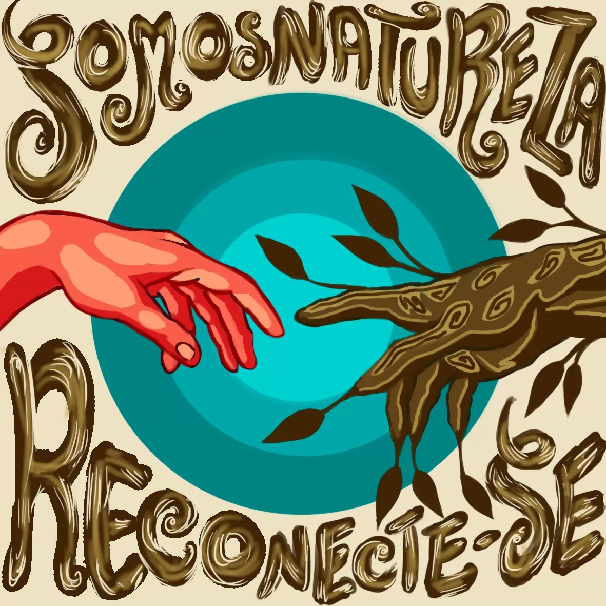 Mapas Selo - Somos Natureza. Reconecte-se